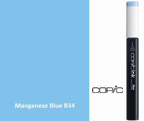 Copic Refill Ink - B Blues 12mL - Zart