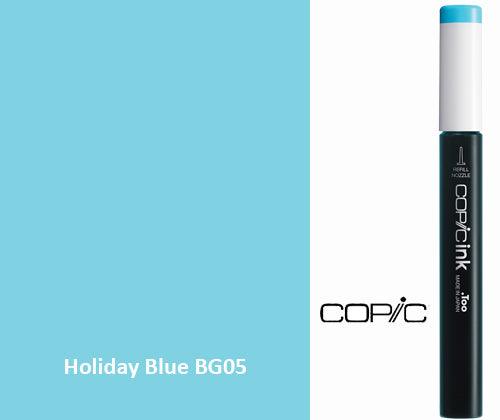 Copic Refill Ink - BG Blue Greens 12mL - Zart