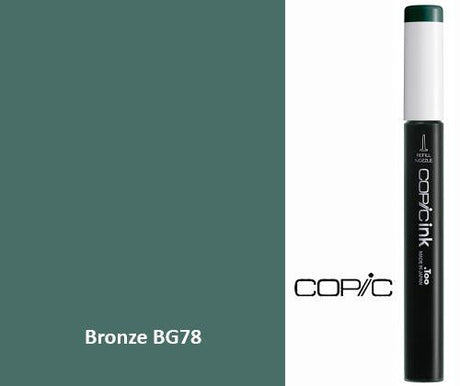 Copic Refill Ink - BG Blue Greens 12mL - Zart