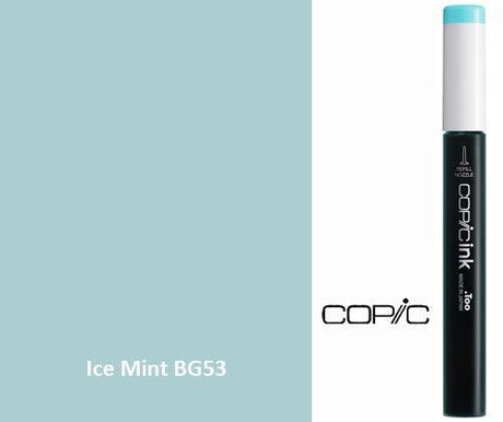 Copic Refill Ink - BG Blue Greens 12mL - Zart