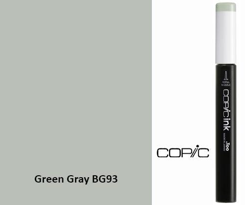 Copic Refill Ink - BG Blue Greens 12mL - Zart