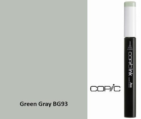 Copic Refill Ink - BG Blue Greens 12mL - Zart