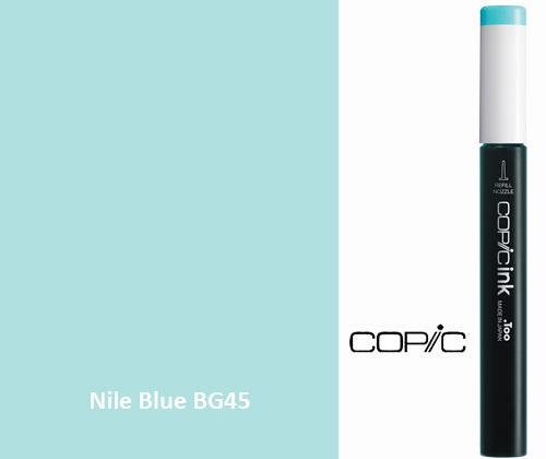 Copic Refill Ink - BG Blue Greens 12mL - Zart