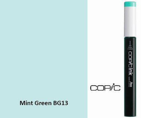 Copic Refill Ink - BG Blue Greens 12mL - Zart