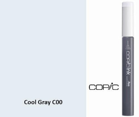 Copic Refill Ink - C Cool Grey 12mL - Zart