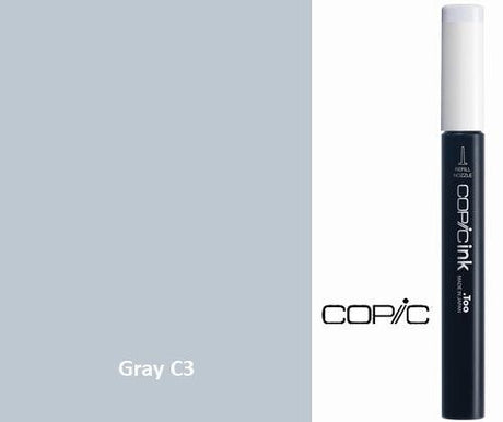 Copic Refill Ink - C Cool Grey 12mL - Zart