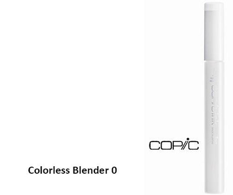 Copic Refill Ink 0 Colorless Blender 12mL - Zart