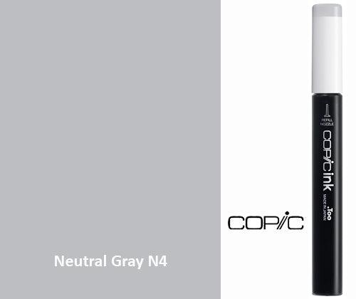 Copic Refill Ink - N Neutral Grey 12mL - Zart