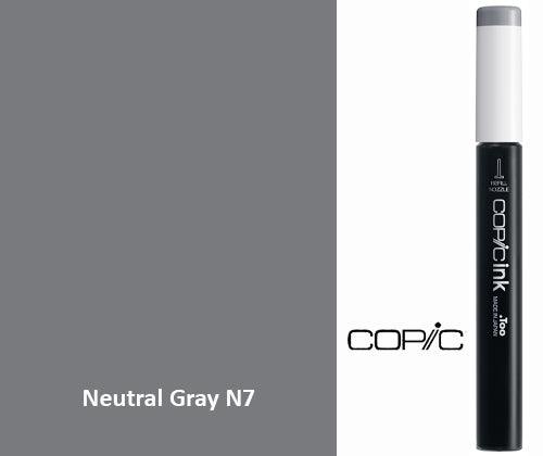 Copic Refill Ink - N Neutral Grey 12mL - Zart