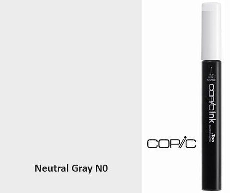 Copic Refill Ink - N Neutral Grey 12mL - Zart