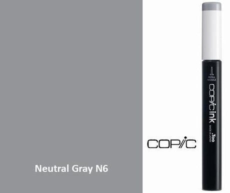 Copic Refill Ink - N Neutral Grey 12mL - Zart