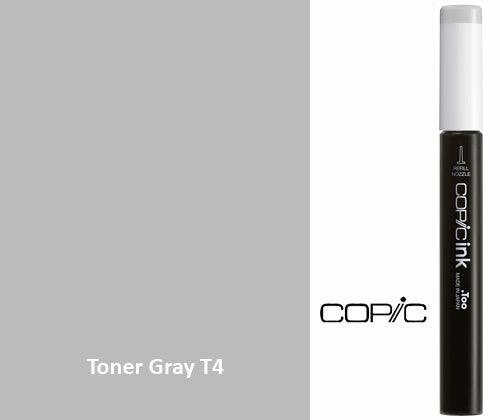 Copic Refill Ink - T Toner Grey 12mL - Zart