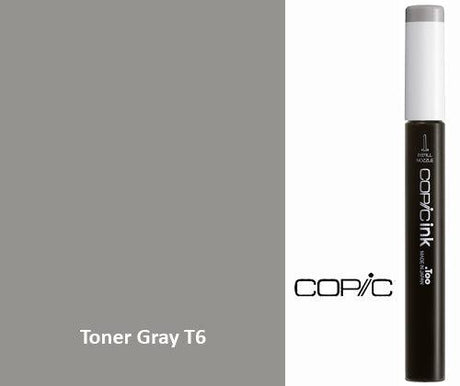 Copic Refill Ink - T Toner Grey 12mL - Zart