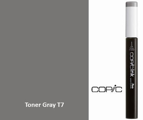 Copic Refill Ink - T Toner Grey 12mL - Zart