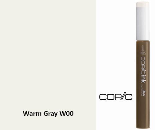 Copic Refill Ink - W Warm Grey 12mL - Zart