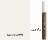 Copic Refill Ink - W Warm Grey 12mL - Zart