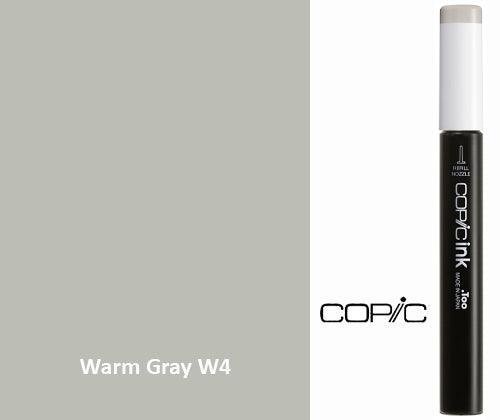 Copic Refill Ink - W Warm Grey 12mL - Zart