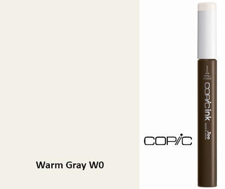 Copic Refill Ink - W Warm Grey 12mL - Zart