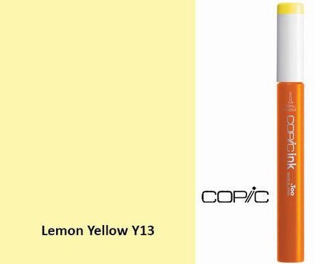 Copic Refill Ink - Y Yellows 12mL - Zart