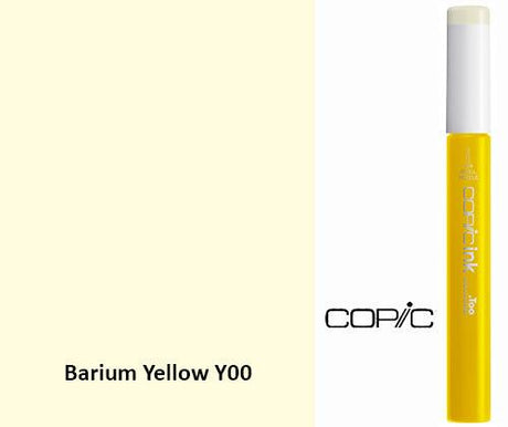 Copic Refill Ink - Y Yellows 12mL - Zart