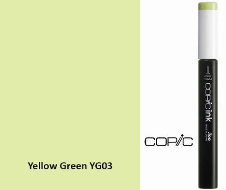 Copic Refill Ink - YG Yellow Greens 12mL - Zart