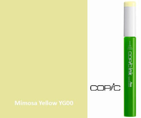 Copic Refill Ink - YG Yellow Greens 12mL - Zart