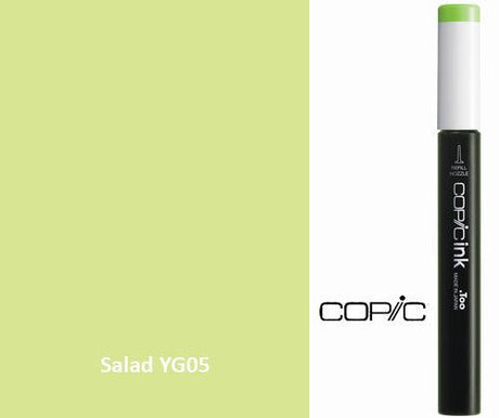 Copic Refill Ink - YG Yellow Greens 12mL - Zart