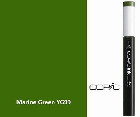 Copic Refill Ink - YG Yellow Greens 12mL - Zart