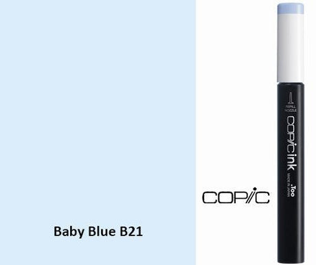 Copic Refill Ink - B Blues 12mL - Zart