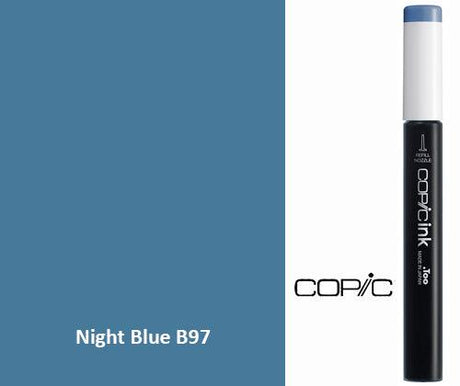 Copic Refill Ink - B Blues 12mL - Zart