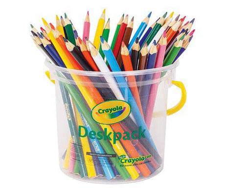 Crayola Triangular Colour Pencils Deskpack Pack of 48 - Zart