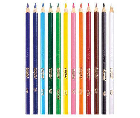 Crayola Triangular Colour Pencils Deskpack Pack of 48 - Zart