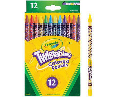 Crayola Twistables Colored Pencils Pack of 12 - Zart