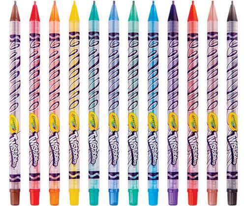 Crayola Twistables Colored Pencils Pack of 12 - Zart