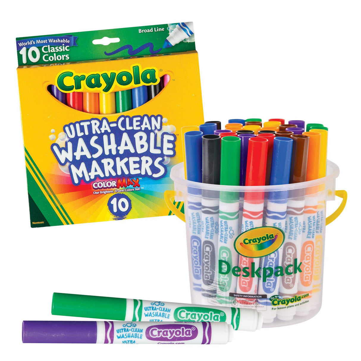 Crayola Classic Coloured Markers - Zart