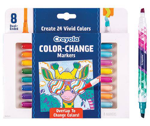 Crayola Colour Change Markers Pack of 8 - Zart