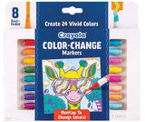 Crayola Colour Change Markers Pack of 8 - Zart