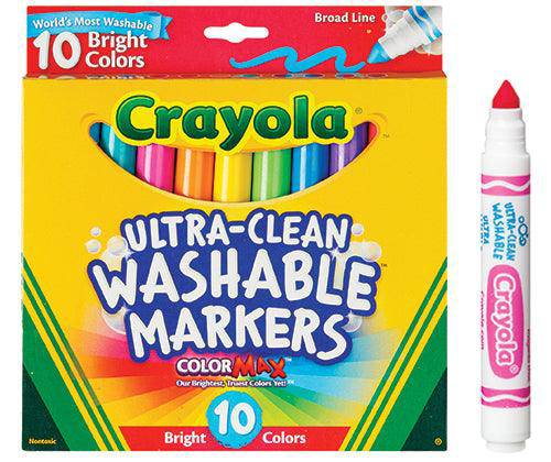 Crayola Markers Bright Pack of 10 - Zart