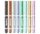 Crayola Markers Metallic Coloured Pack of 8 - Zart