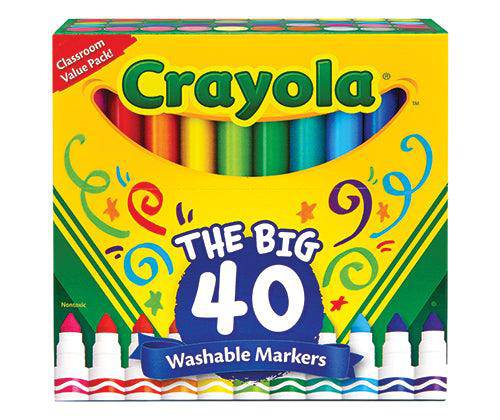 Crayola Markers - The Big 40 - Zart