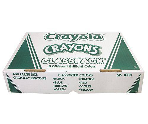 Crayola Large Coloured Crayons - Zart