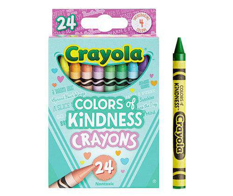 Crayola Colours of Kindness Crayons Set of 24 - Zart