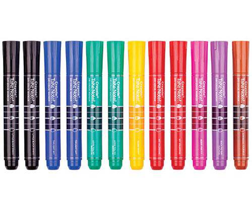 Crayola Whiteboard Markers Chisel Pack of 12 - Zart