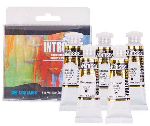 Matisse Structure Intro Mini Set Pack of 5 - Zart