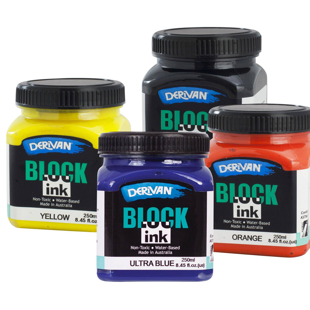 Derivan Block Ink 250mL - Zart