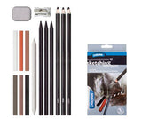 Derivan Art Sketch Set 15 piece - Zart