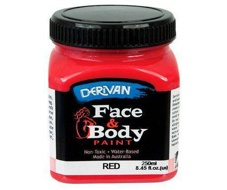 Derivan Face & Body Paint 250mL - Zart