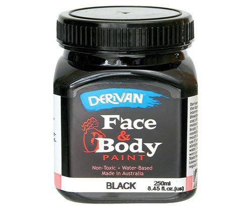 Derivan Face & Body Paint 250mL - Zart