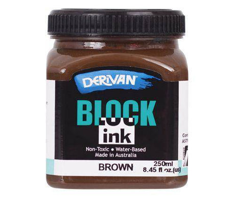 Derivan Block Ink 250mL - Zart