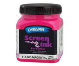 Derivan Screenprinting Fluorescent Ink 250mL - Zart